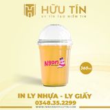  In 20000 Ly Nhựa PP 360ml - In nhiều màu 