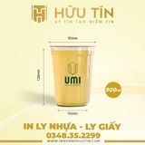  In 20000 Ly Nhựa PP 500ml - In 1 màu 