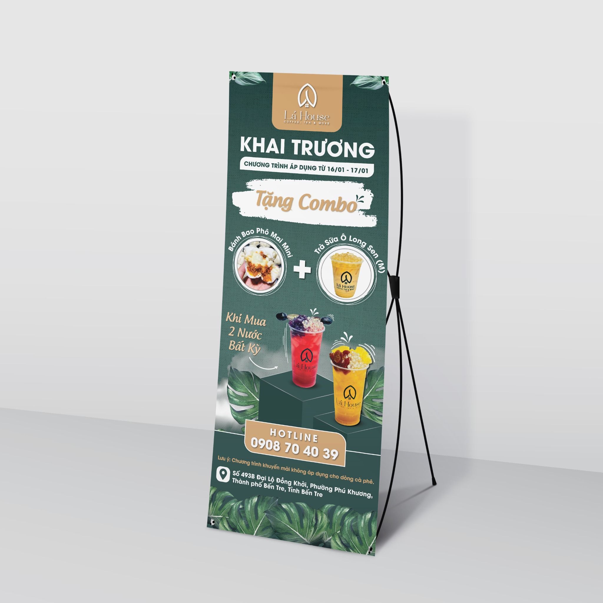  Standee - Lá House 