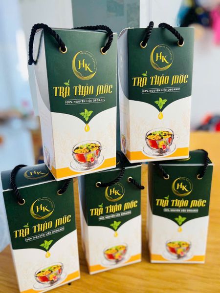  Hộp giấy cao cấp - Trà Thảo Mộc HK 
