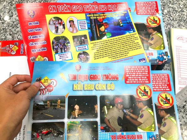  Tờ Rơi Tuyên Truyền An Toàn Giao Thông 