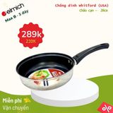  Chảo Elmich MaxB Inox chống dính 3 đáy EL-3766 20cm 