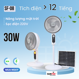  Quạt năng lượng mặt trời Suntek SF-F8 