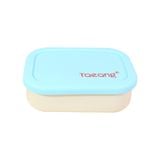  Hộp cơm trưa văn phòng 3 ngăn silicon cao cấp phối màu -750ml 
