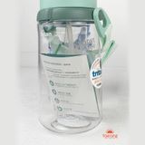  Bình nước Tritan cho trẻ em 610ml, BPA free (tự chọn màu, có dây đeo) 