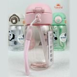  Bình nước Tritan cho trẻ em 360ml, BPA free (tự chọn màu, có dây cầm) 