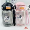  Bình nước Tritan cho trẻ em 360ml, BPA free (tự chọn màu, có dây cầm) 