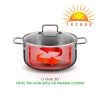 Bộ nồi Inox liền khối Elmich Trimax XR EL-3842 size 16, 20cm 