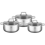  Bộ nồi Inox liền khối Elmich Trimax XR EL-3843 size 16, 20, 24cm 