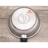  Chảo chống dính inox 3 đáy vân caro Fivestar Standard 24cm 