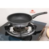 Chảo chống dính inox 3 đáy vân caro Fivestar Standard 28cm 