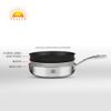  Chảo Inox cao cấp 2 lớp đáy liền Tri-Max 26cm 