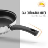  Chảo Inox chống dính 3 đáy MaxB EL-3765 size 16cm 