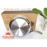  Chảo sâu lòng Blackcube Fivestar inox 3 lớp liền khối 26cm 