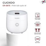  Nồi cơm điện tử Cuckoo CR-0675 1 lít 