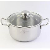  Nồi inox Sandwich Fivestar 20cm FSN20-SW, 3 đáy, vung kính 