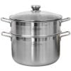  Bộ nồi xửng inox 1 đáy Fivestar HtCook 28cm HTN28001 (quai đũa, nắp kính) 