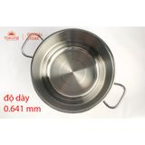  Nồi luộc gà inox 1 đáy Fivestar Htcook 30cm, vung inox 