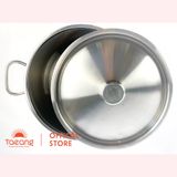  Nồi luộc gà inox 1 đáy Fivestar Htcook 30cm, vung inox 