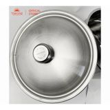  Nồi luộc gà inox 1 đáy Fivestar Htcook 30cm, vung inox 