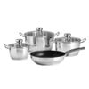  Bộ nồi inox 304 Fivestar Plus FPB4012 3 đáy, 3 nồi 16-20-24cm, 1 chảo 26cm 