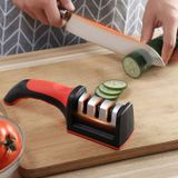  Dụng cụ mài dao kéo 3 cấp độ cầm tay tiện lợi 