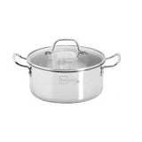  Nồi inox 304 liền khối Fivestar Plus 18cm, quai đũa, vung kính 