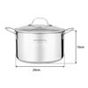  Nồi inox cao cấp 3 lớp đáy liền Elmich Trimax 2353736 28cm 