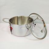  Nồi inox cao cấp 3 lớp đáy liền Elmich Trimax 2353736 28cm 