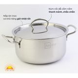  Nồi Inox Sandwich Fivestar 16cm FSN16-SW, 3 đáy 