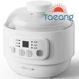  Nồi nấu chậm đa năng Bear DDZA08T8 (trắng+ xanh) 