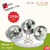  Quánh inox 3 đáy Fivestar Standard 16cm FSQ16001 