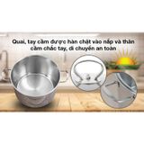  Nồi luộc gà Inox 3 đáy Sunhouse SH28LG 
