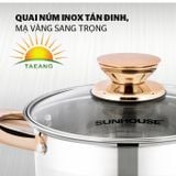  Nồi inox 5 đáy Sunhouse SHG24220 