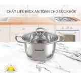  Nồi Inox 5 đáy Sunhouse SHG788-24 