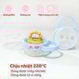  Núm ti giả cho bé Taeang Silicone cao cấp (hình mặt cười, nhiều màu) 