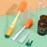 Cọ bình hình cà rốt 3 in 1 - cọ bình sữa, cọ ly cốc 