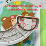  Thảm nhạc cho bé nằm chơi Boona nhiều chế độ nhạc kích thích thính giác thị giác họa tiết dễ thương 