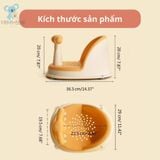  Ghế Tắm Ngồi Chống Trơn Trượt Tựa Lưng An Toàn Ghế Tập Ngồi Cho Bé Di Động 