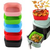  khay silicon lót nồi chiên không dầu 