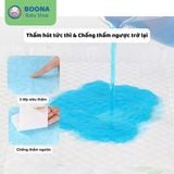  Tấm lót chống thấm dùng 1 lần Miếng lót mỏng nhẹ cho bé thay tã bỉm chống hăm cho trẻ sơ sinh (100 miếng) 