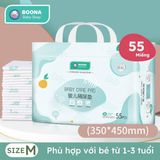  Tấm lót chống thấm dùng 1 lần Miếng lót mỏng nhẹ cho bé thay tã bỉm chống hăm cho trẻ sơ sinh (100 miếng) 