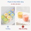  Hộp trữ đông ăn dặm silicon hình gấu cho bé 