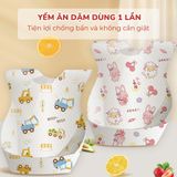  Combo Yếm ăn dặm dùng 1 lần cho bé. 