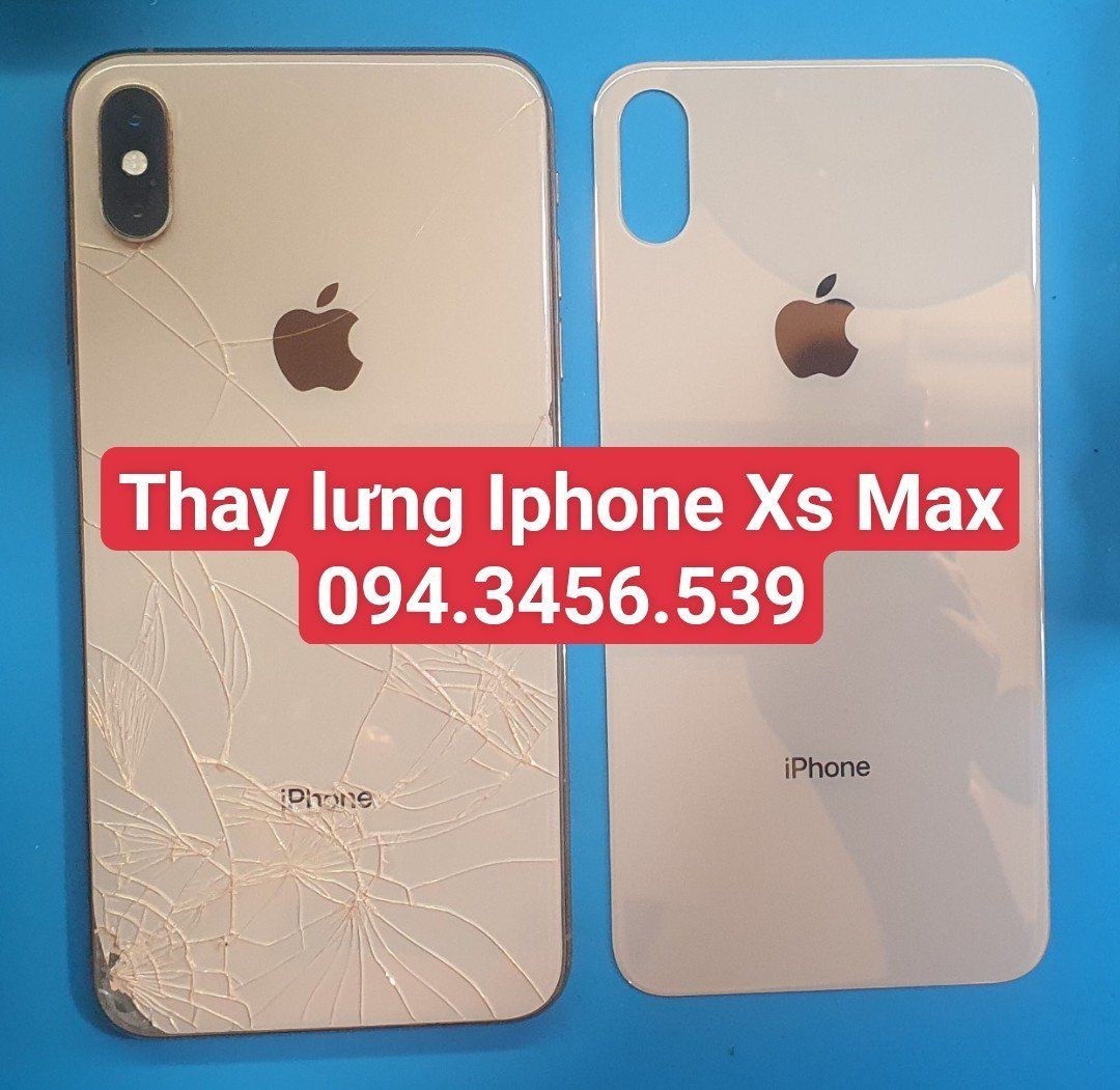  Thay kính lưng Iphone XS Max 
