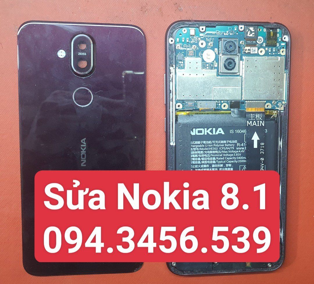  Sửa Nokia 8.1 