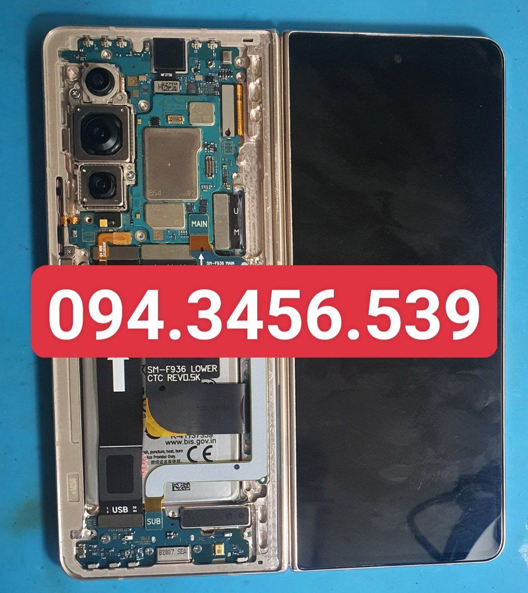  Thay cáp Samsung galaxy Fold4 