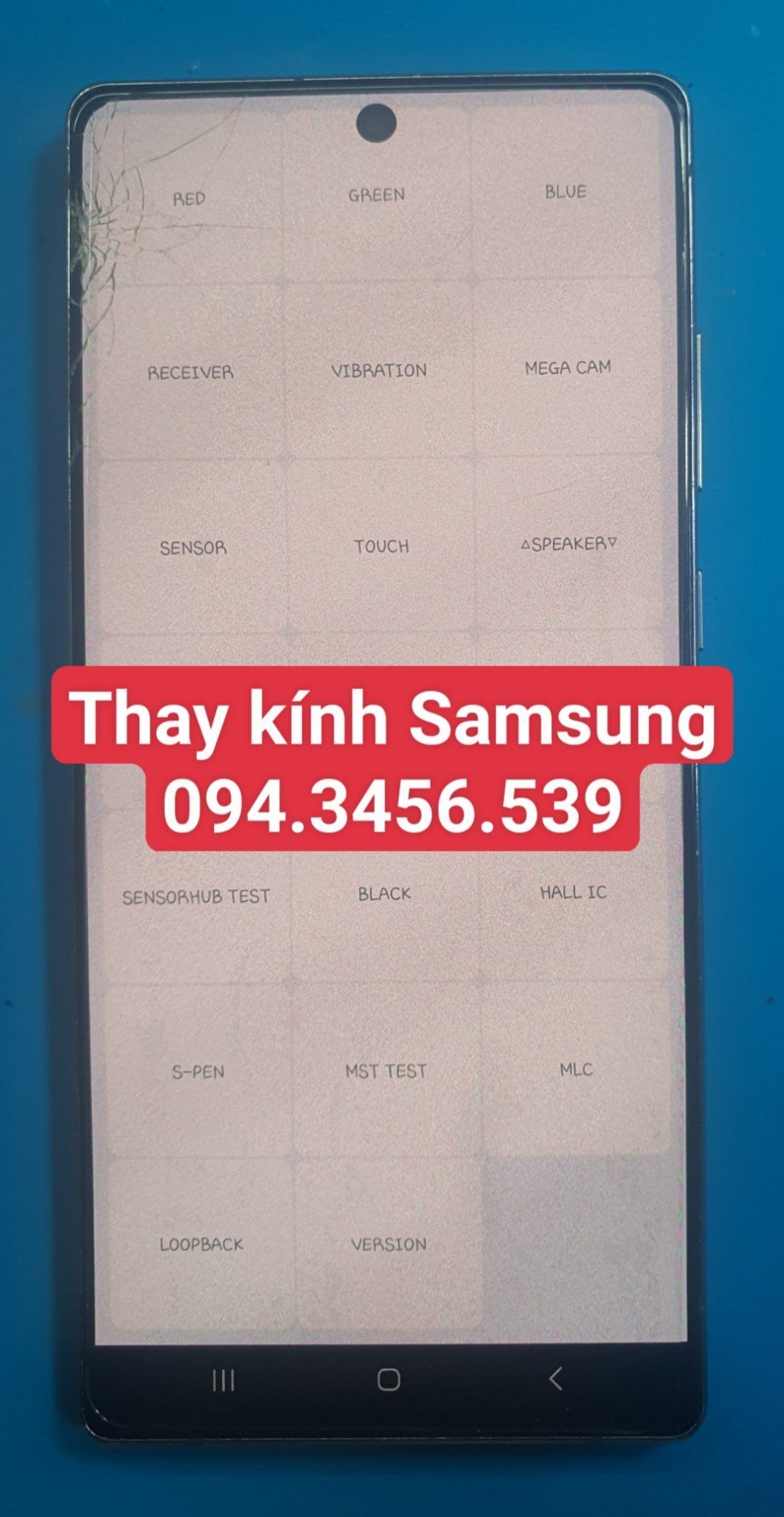  Thay mặt kính Samsung Note 20 