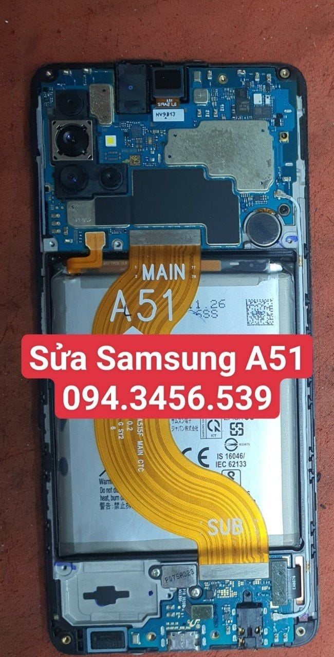  Sửa Samsung A51 mất sóng 