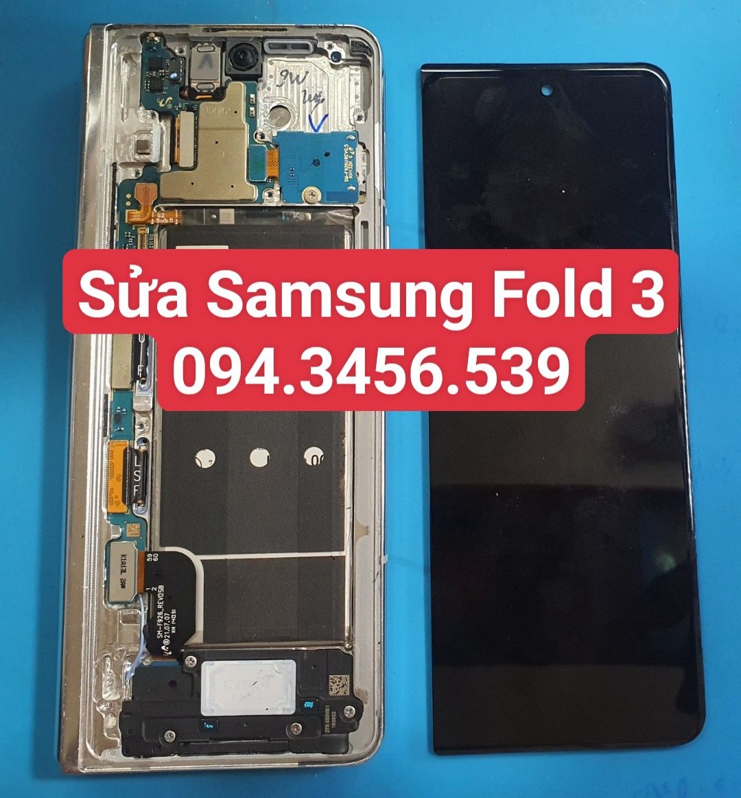  Thay kính Samsung Galaxy Z Fold 3 